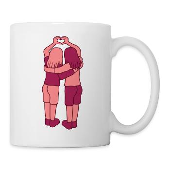2 Girlfriends Love - Mug - white - Right