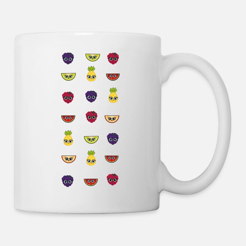 OBSTSALAT - Tasse - Weiß