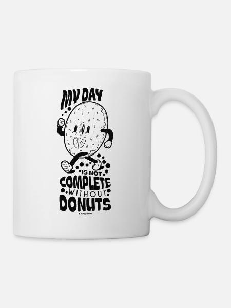 Donut - Tasse - Weiß