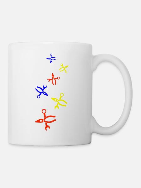 Zange Icon - Tasse - Weiß