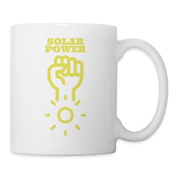 Sun Power - Tasse - Weiß - Rechts