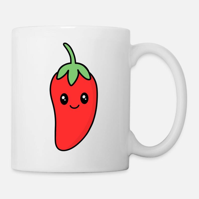 Piment - Mug blanc - blanc