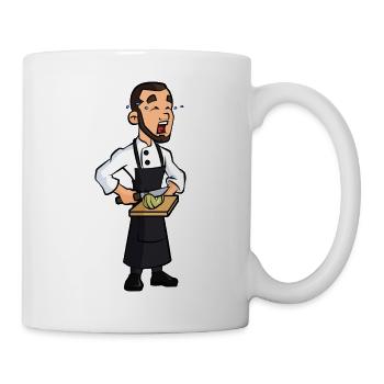 Crying Onion Chef - Tasse - Weiß - Rechts