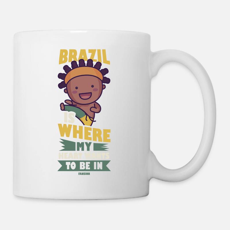 Brasilien - Tasse - Weiß