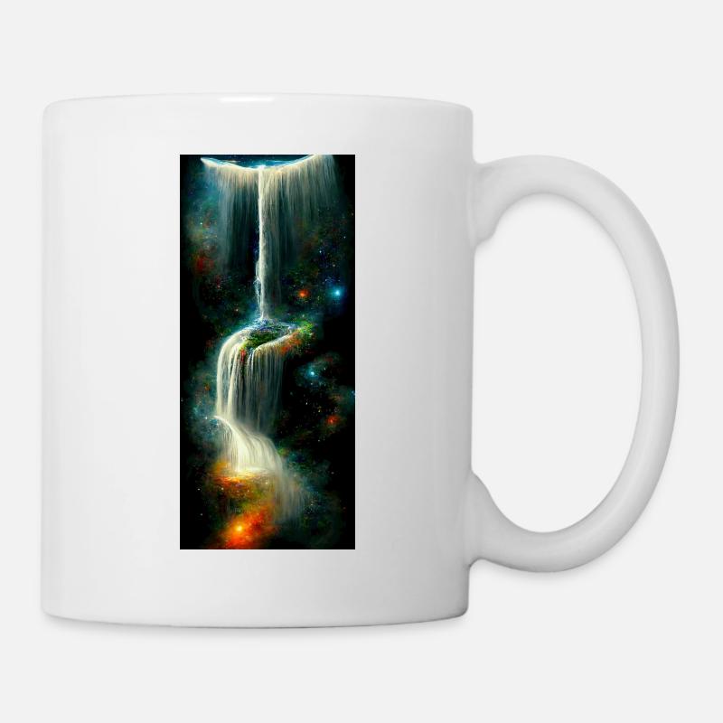 Erschaffung des Universums - Tasse - Weiß