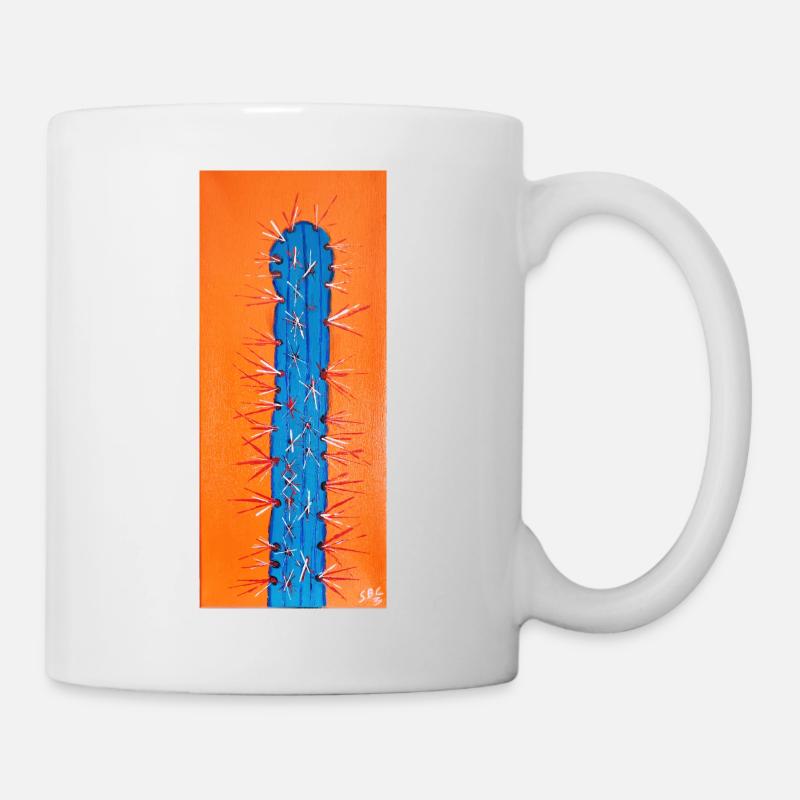 Cactus numéro 5 - Mug blanc - blanc