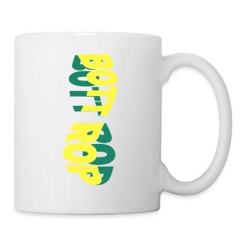 Bottrop Deutschland Stadt Skyline Schrift Bunt - Tasse - Weiß - Rechts