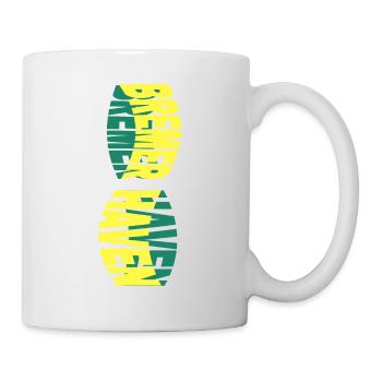 Bremerhaven Germany City Skyline Font Colorful - Mug - white - Right