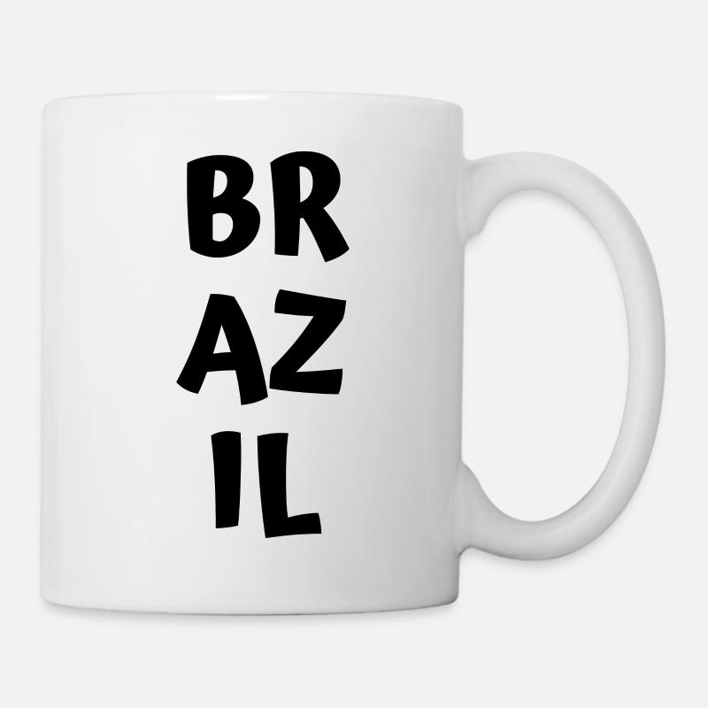 Brésil - Mug blanc - blanc