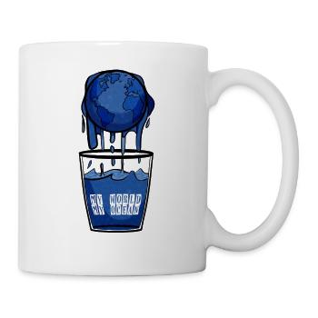 Mon monde Mon Océan - Mug blanc - blanc - Droite