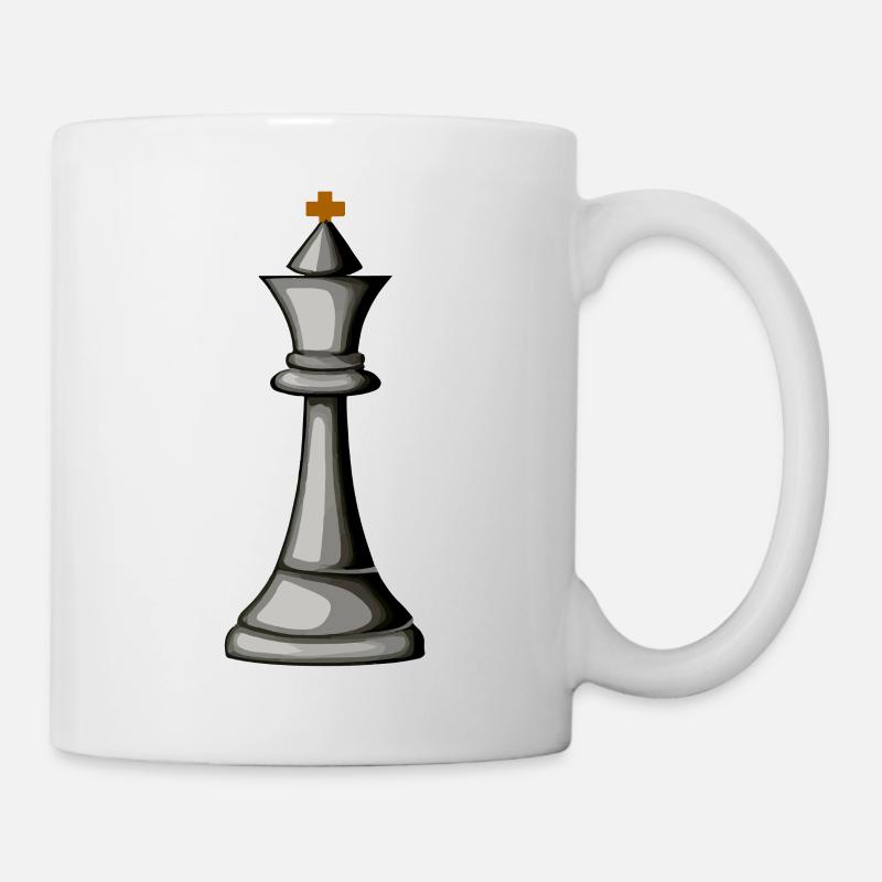 Chess Master Chess Player Chess Piece - Mug - white