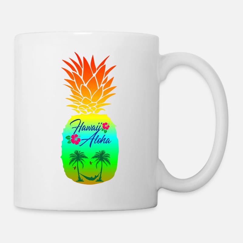 ananas - Mug blanc - blanc