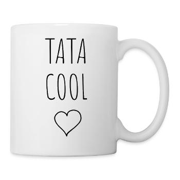 TATA COOL COEUR - Mug blanc - blanc - Droite