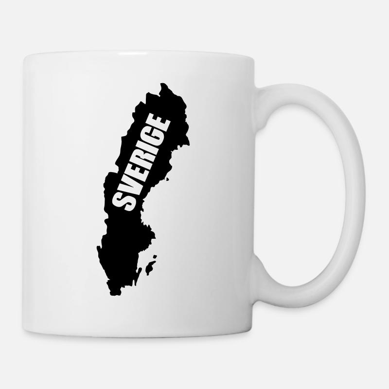 schweden sverige - Tasse - Weiß