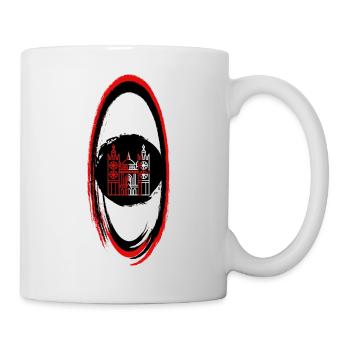 Milan Soccer Coat of Arms Cathedral - Mug - white - Right