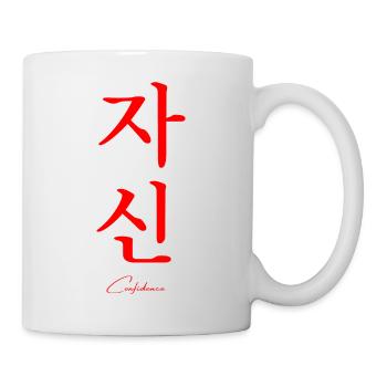 Coréen - Mug blanc - blanc - Droite