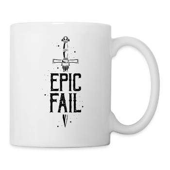 Citation Larper pour les jeux de rôle GN et fantastiques - Mug blanc - blanc - Droite