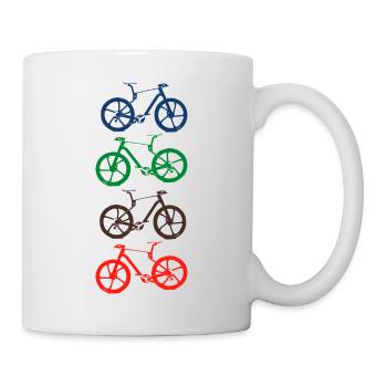 Triathlon Swim Bike Run Marathon - Tasse - Weiß - Rechts