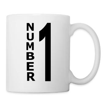 Nummer1 - Tasse - Weiß - Rechts