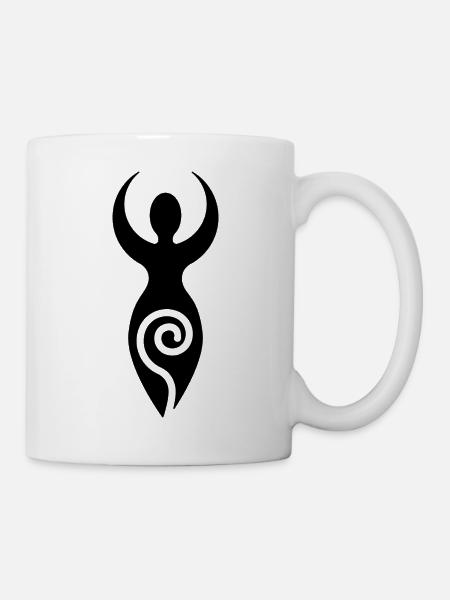 Göttin - Tasse - Weiß