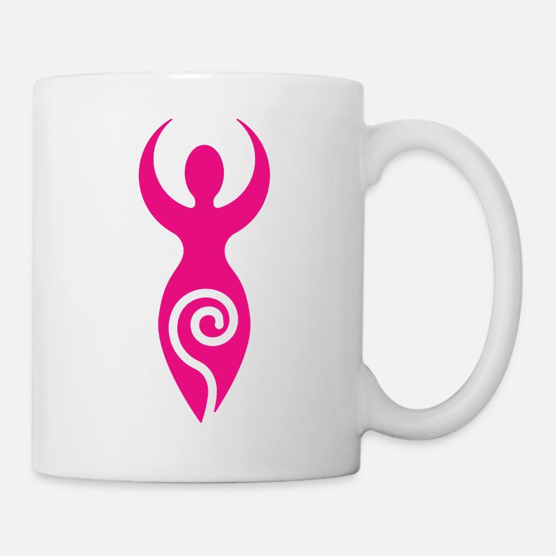 Göttin - Tasse - Weiß