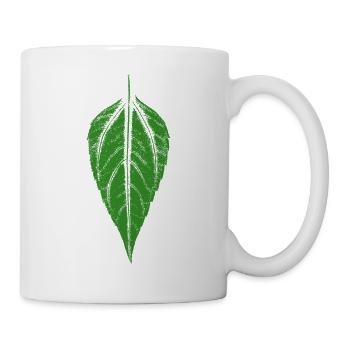 Leaf Jerusalem artichoke - Mug - white - Right