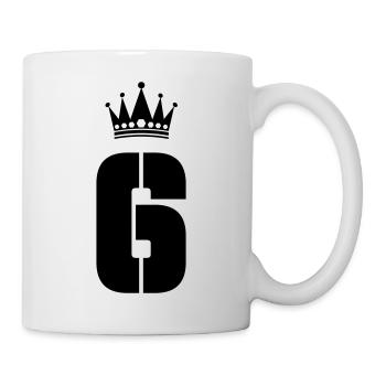6 Crown - Mug - white - Right