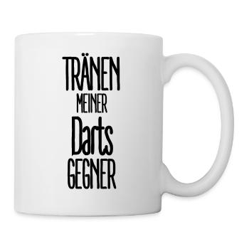 Tränen Meiner Darts Gegner - Tasse - Weiß - Rechts