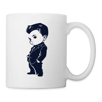 Der Coole Junge - Tasse - Weiß - Rechts