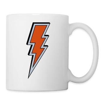 Blitz - Tasse - Weiß - Rechts