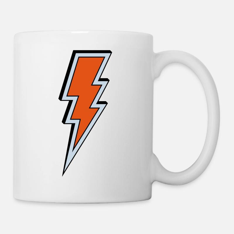 Blitz - Tasse - Weiß