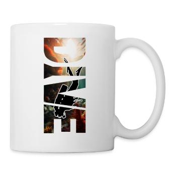 Plongée - Grand design de plongée sous-marine - Mug blanc - blanc - Droite