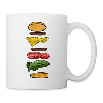 Burger - Mug - white - Right