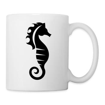 Sea horse - Mug - white - Right