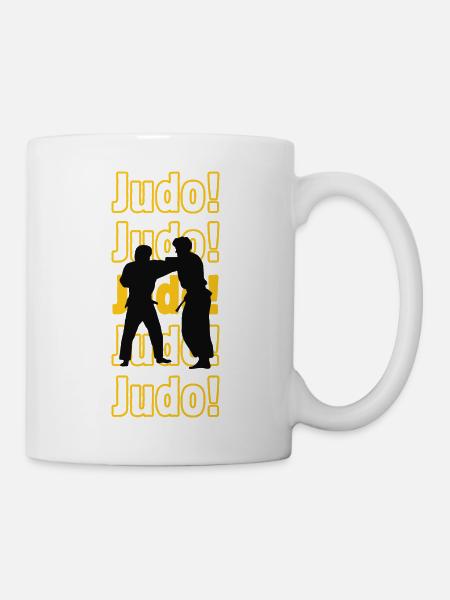 Judo Judo Judo - Tasse - Weiß