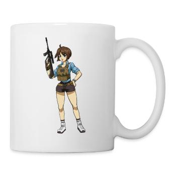 Gun Girl - Sexy - Mug blanc - blanc - Droite