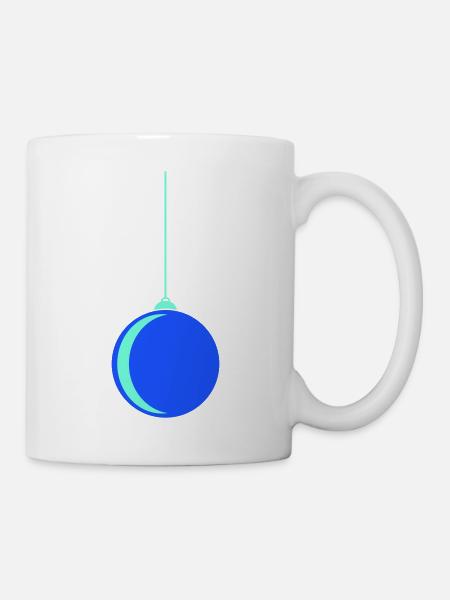 Weihnachtskugel 1 - Tasse - Weiß