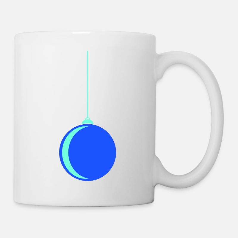 Weihnachtskugel 1 - Tasse - Weiß