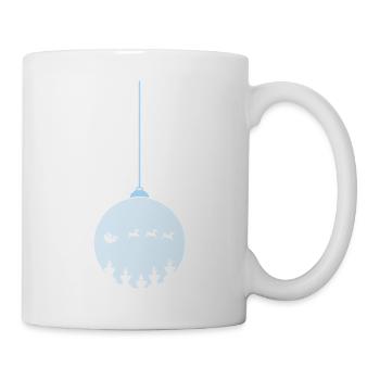 weihnachtskugel christmas - Tasse - Weiß - Rechts