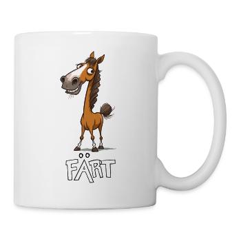 Färt witzige Geschenkidee für Pferdefreunde - Tasse - Weiß - Rechts