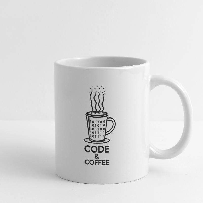 Code & Café – Duo Parfait Mug blanc
