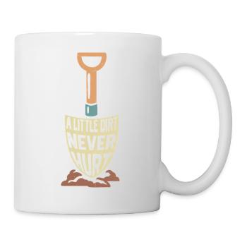 A Little Dirt Never Hurt Botanical Gardening - Mug - white - Right