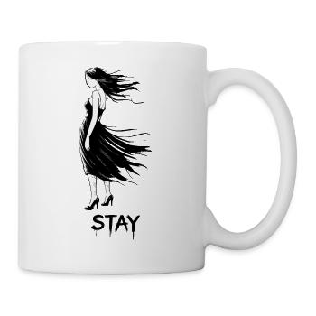 A SOLITARY WOMAN, STAY - Mug - white - Right