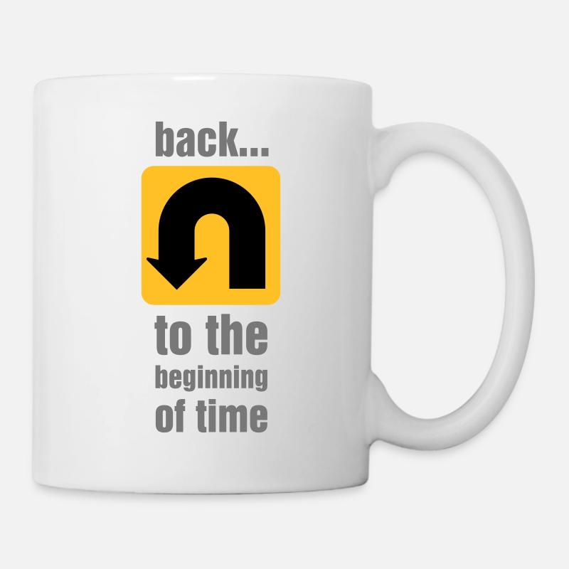 Demi-tour - Mug blanc - blanc