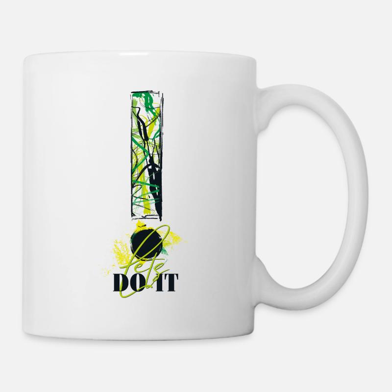 Allons-y ! Motivation ! Fais-le! Allez! - Mug blanc - blanc