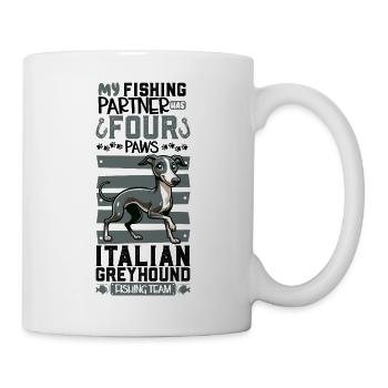 Fishing and Italian Wind Chime - Mug - white - Right