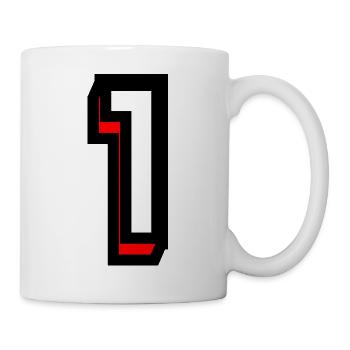 1. 1 year. 1st ANNIVERSARY. 1 YEAR ANNIVERSARY - Mug - white - Right