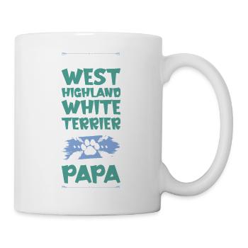 West Highland,White Terrier Dogs Dad - Mug - white - Right