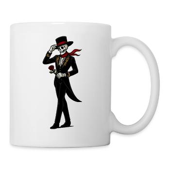 Squelette Gala-Mariachi Rose - Mug blanc - blanc - Droite