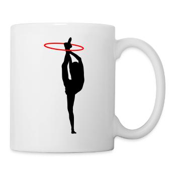 Gymnastik - Tasse - Weiß - Rechts